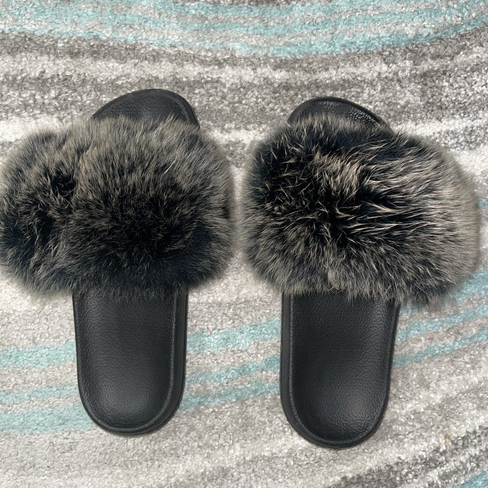 Summer furry slides.